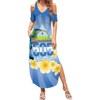 Personalized Nicaragua Independence Day Family Matching Summer Maxi Dress and Hawaiian Shirt 505 Proud Guardabarranco Sacuanjoche - Wonder Print Shop
