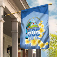 Personalized Nicaragua Independence Day Garden Flag 505 Proud Guardabarranco Sacuanjoche - Wonder Print Shop