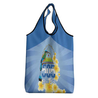 Personalized Nicaragua Independence Day Grocery Bag 505 Proud Guardabarranco Sacuanjoche - Wonder Print Shop