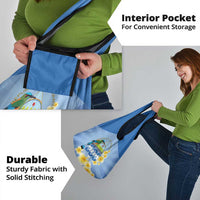 Personalized Nicaragua Independence Day Grocery Bag 505 Proud Guardabarranco Sacuanjoche - Wonder Print Shop