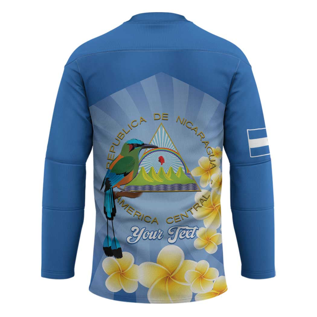 Personalized Nicaragua Independence Day Hockey Jersey 505 Proud Guardabarranco Sacuanjoche - Wonder Print Shop