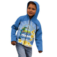 Personalized Nicaragua Independence Day Kid Hoodie 505 Proud Guardabarranco Sacuanjoche - Wonder Print Shop