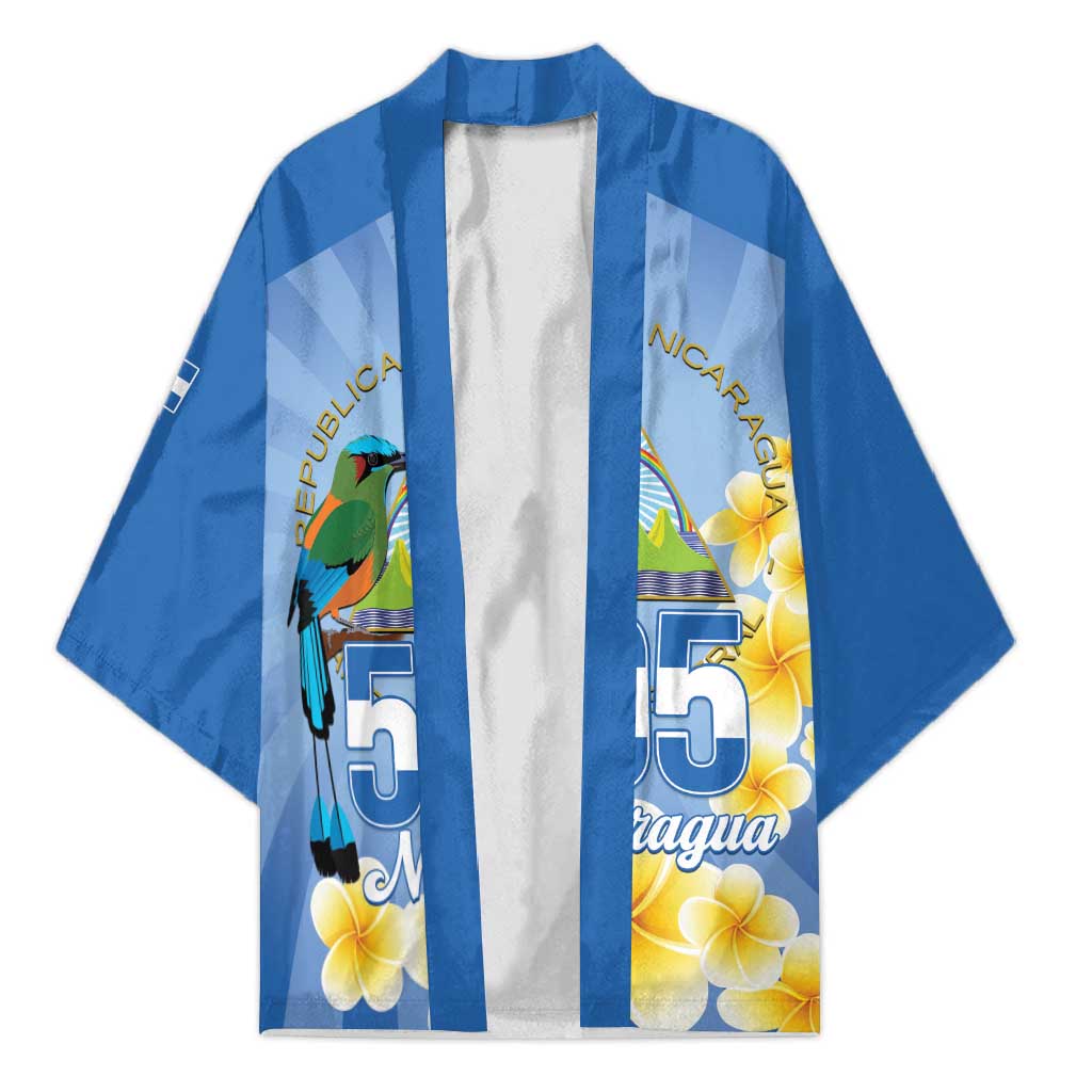 Personalized Nicaragua Independence Day Kimono 505 Proud Guardabarranco Sacuanjoche - Wonder Print Shop