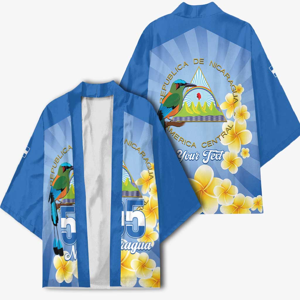 Personalized Nicaragua Independence Day Kimono 505 Proud Guardabarranco Sacuanjoche - Wonder Print Shop