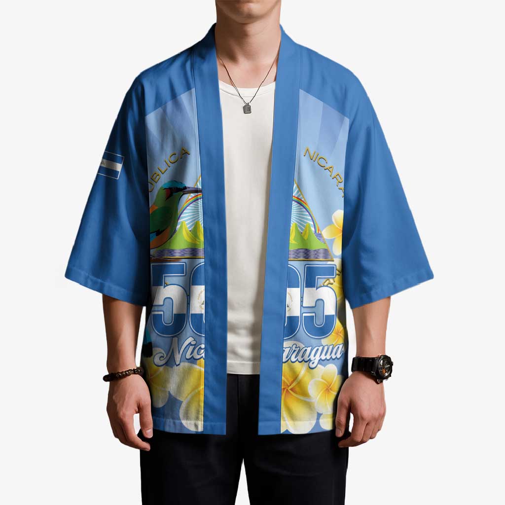 Personalized Nicaragua Independence Day Kimono 505 Proud Guardabarranco Sacuanjoche - Wonder Print Shop