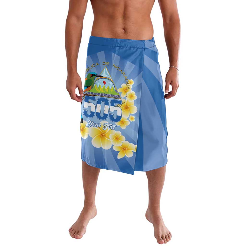 Personalized Nicaragua Independence Day Lavalava 505 Proud Guardabarranco Sacuanjoche - Wonder Print Shop