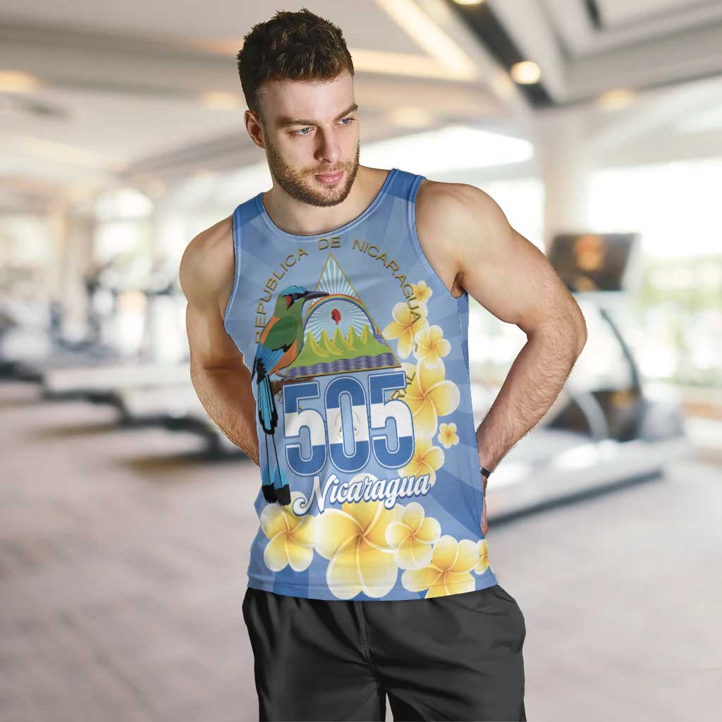 Personalized Nicaragua Independence Day Men Tank Top 505 Proud Guardabarranco Sacuanjoche - Wonder Print Shop