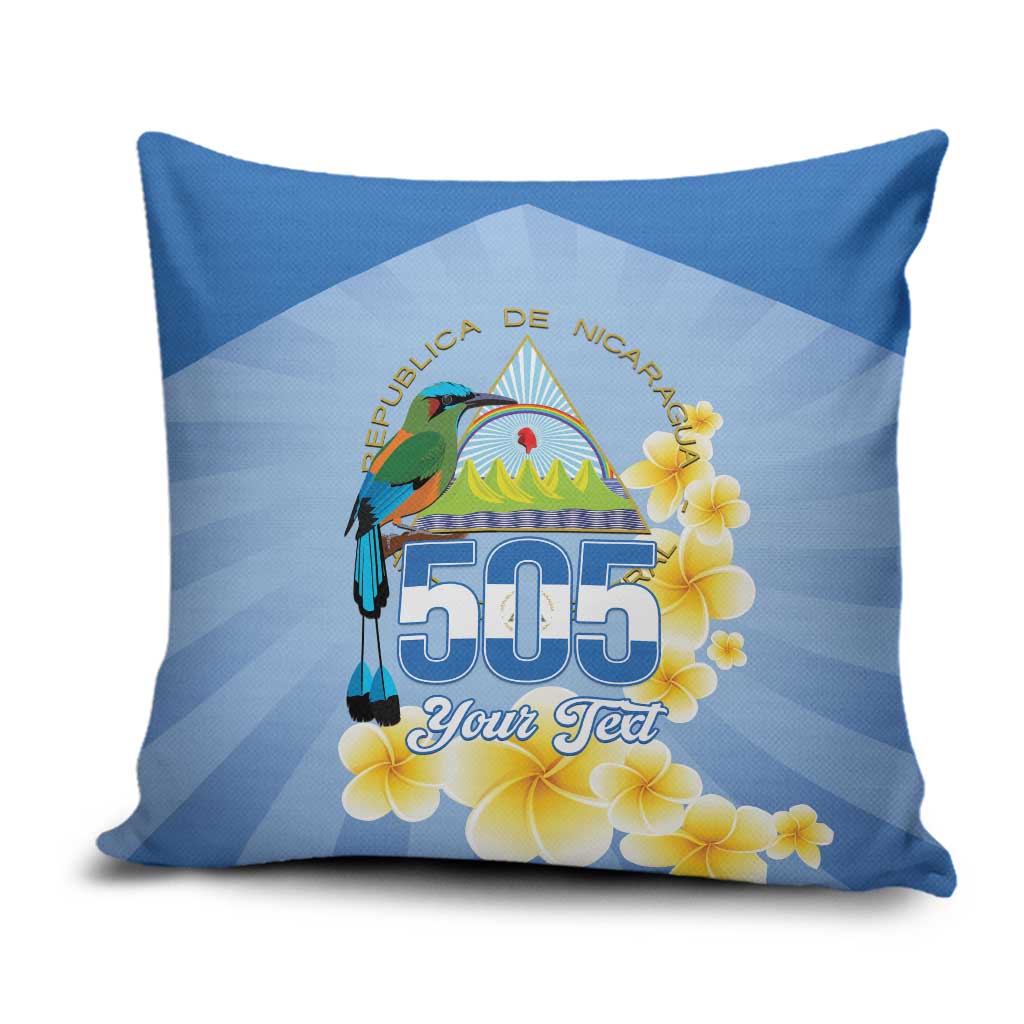 Personalized Nicaragua Independence Day Pillow Cover 505 Proud Guardabarranco Sacuanjoche - Wonder Print Shop