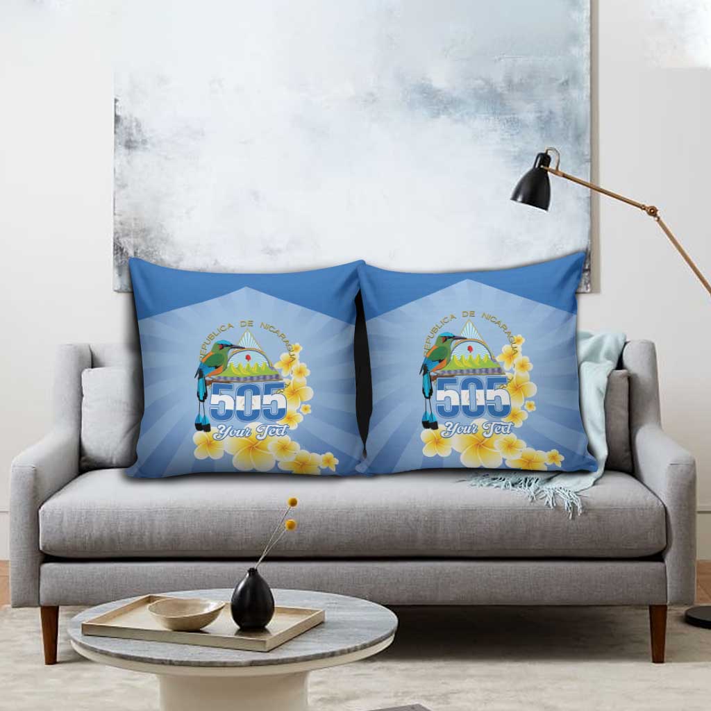 Personalized Nicaragua Independence Day Pillow Cover 505 Proud Guardabarranco Sacuanjoche - Wonder Print Shop