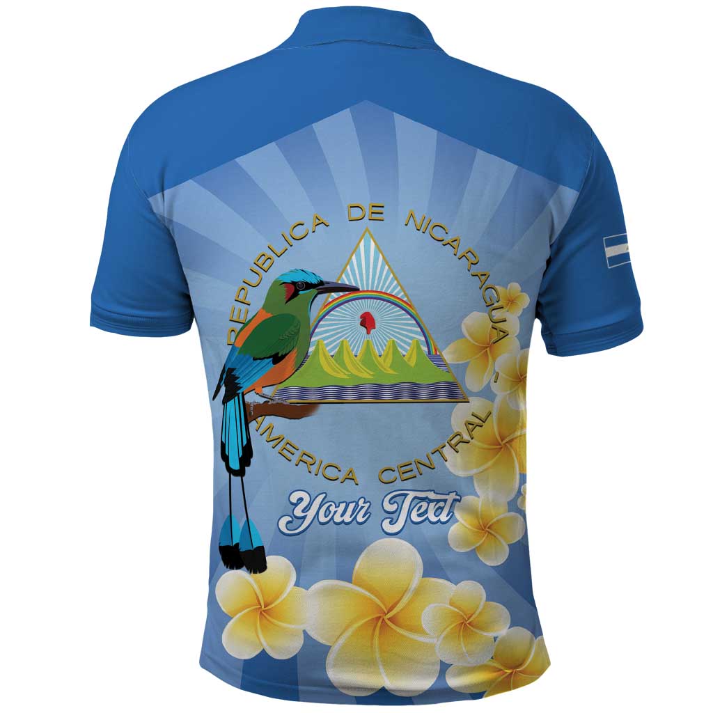 Personalized Nicaragua Independence Day Polo Shirt 505 Proud Guardabarranco Sacuanjoche - Wonder Print Shop