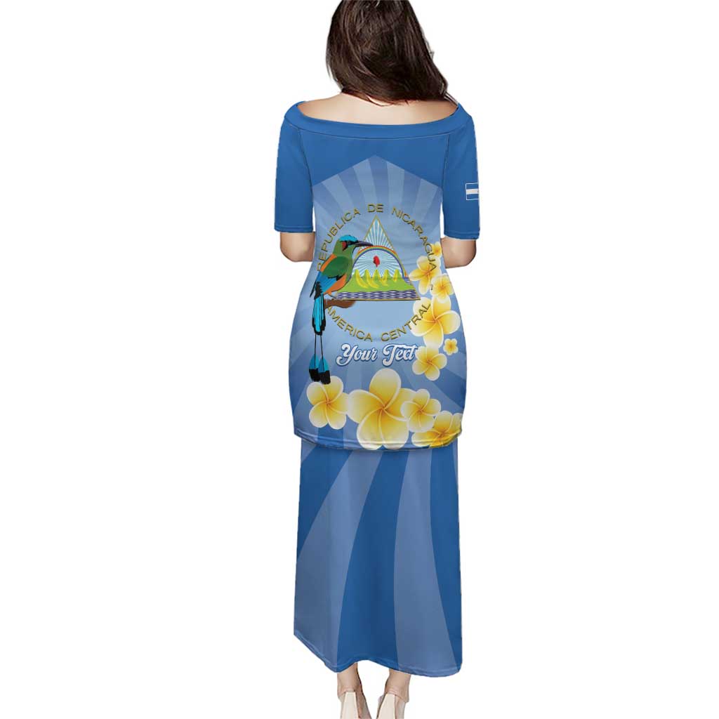 Personalized Nicaragua Independence Day Puletasi 505 Proud Guardabarranco Sacuanjoche - Wonder Print Shop