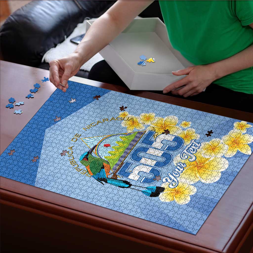 Personalized Nicaragua Independence Day Puzzle 505 Proud Guardabarranco Sacuanjoche - Wonder Print Shop