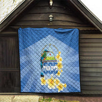 Personalized Nicaragua Independence Day Quilt 505 Proud Guardabarranco Sacuanjoche - Wonder Print Shop