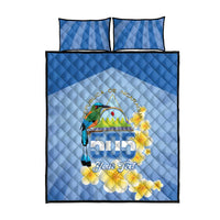 Personalized Nicaragua Independence Day Quilt Bed Set 505 Proud Guardabarranco Sacuanjoche - Wonder Print Shop