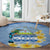 Personalized Nicaragua Independence Day Round Carpet 505 Proud Guardabarranco Sacuanjoche - Wonder Print Shop