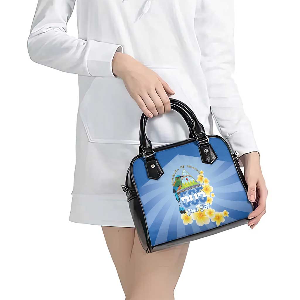 Personalized Nicaragua Independence Day Shoulder Handbag 505 Proud Guardabarranco Sacuanjoche - Wonder Print Shop