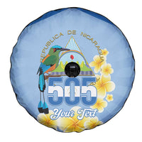 Personalized Nicaragua Independence Day Spare Tire Cover 505 Proud Guardabarranco Sacuanjoche - Wonder Print Shop