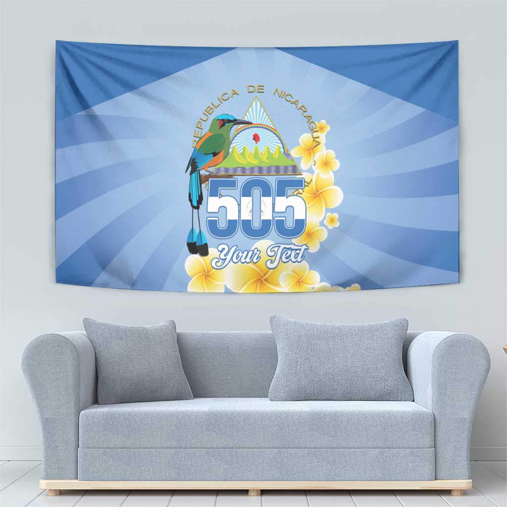 Personalized Nicaragua Independence Day Tapestry 505 Proud Guardabarranco Sacuanjoche - Wonder Print Shop