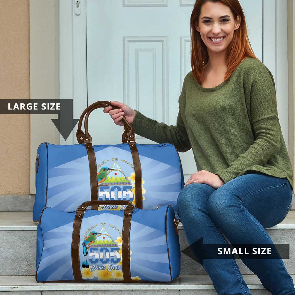 Personalized Nicaragua Independence Day Travel Bag 505 Proud Guardabarranco Sacuanjoche - Wonder Print Shop