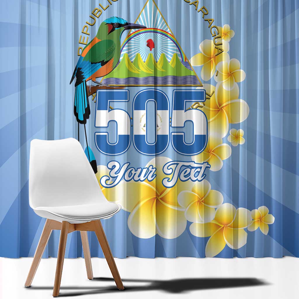 Personalized Nicaragua Independence Day Window Curtain 505 Proud Guardabarranco Sacuanjoche - Wonder Print Shop
