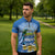 Personalized Nicaragua Independence Day Zipper Polo Shirt 505 Proud Guardabarranco Sacuanjoche - Wonder Print Shop
