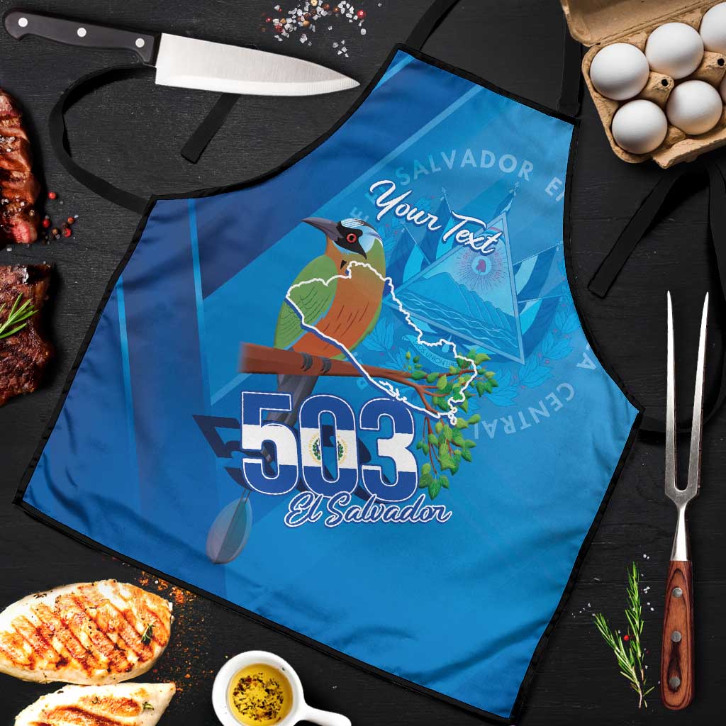 Personalized Que Viva El Salvador Apron Guardabarranco 503 Independence Day Proud - Wonder Print Shop