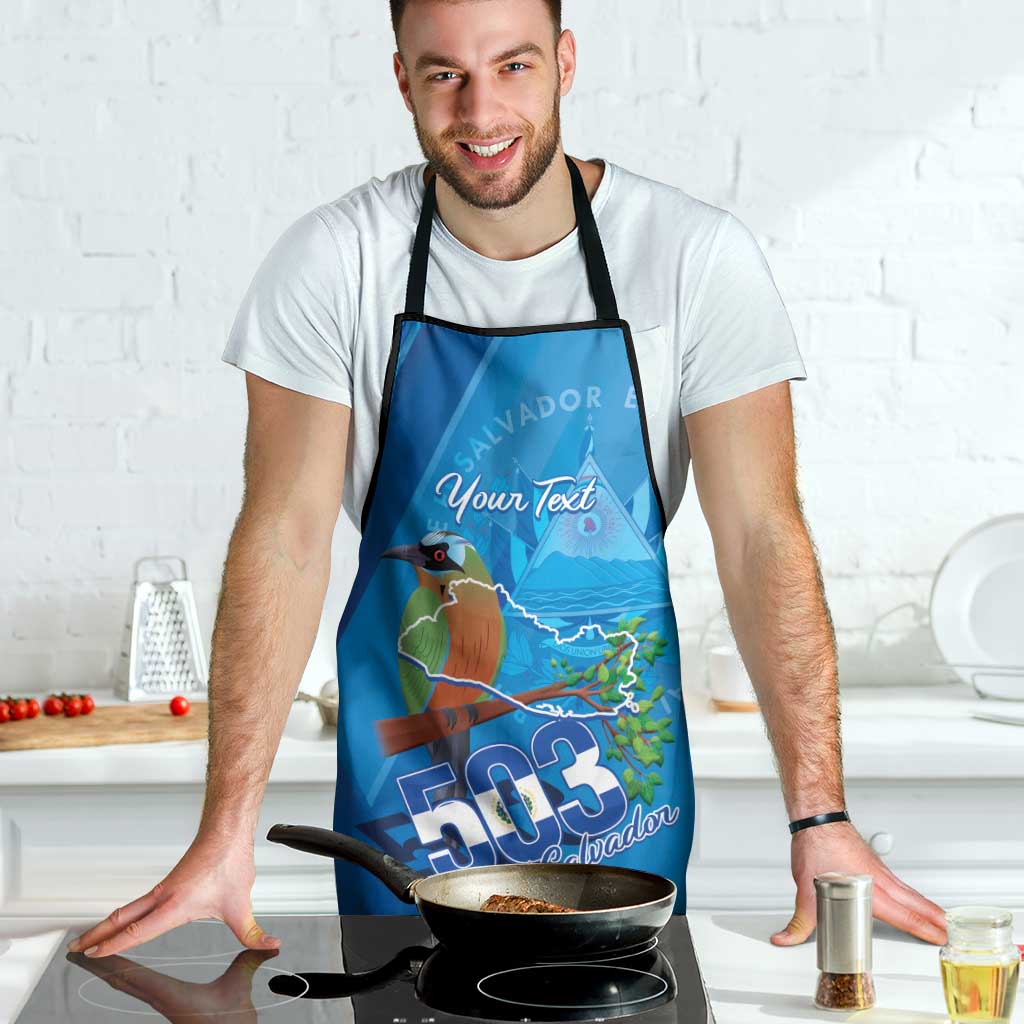 Personalized Que Viva El Salvador Apron Guardabarranco 503 Independence Day Proud - Wonder Print Shop