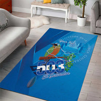 Personalized Que Viva El Salvador Area Rug Guardabarranco 503 Independence Day Proud - Wonder Print Shop