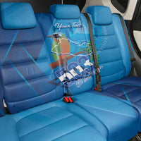 Personalized Que Viva El Salvador Back Car Seat Cover Guardabarranco 503 Independence Day Proud - Wonder Print Shop