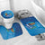 Personalized Que Viva El Salvador Bathroom Set Guardabarranco 503 Independence Day Proud - Wonder Print Shop
