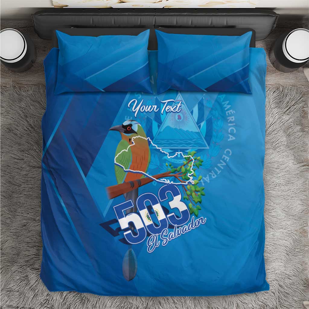 Personalized Que Viva El Salvador Bedding Set Guardabarranco 503 Independence Day Proud - Wonder Print Shop