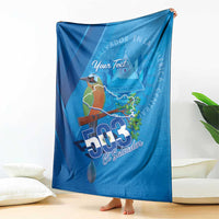 Personalized Que Viva El Salvador Blanket Guardabarranco 503 Independence Day Proud - Wonder Print Shop
