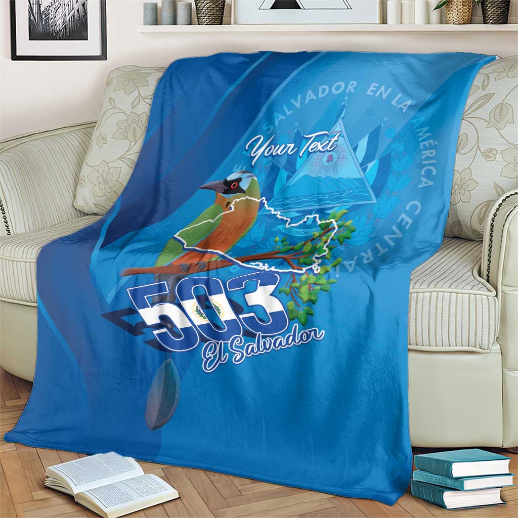 Personalized Que Viva El Salvador Blanket Guardabarranco 503 Independence Day Proud - Wonder Print Shop