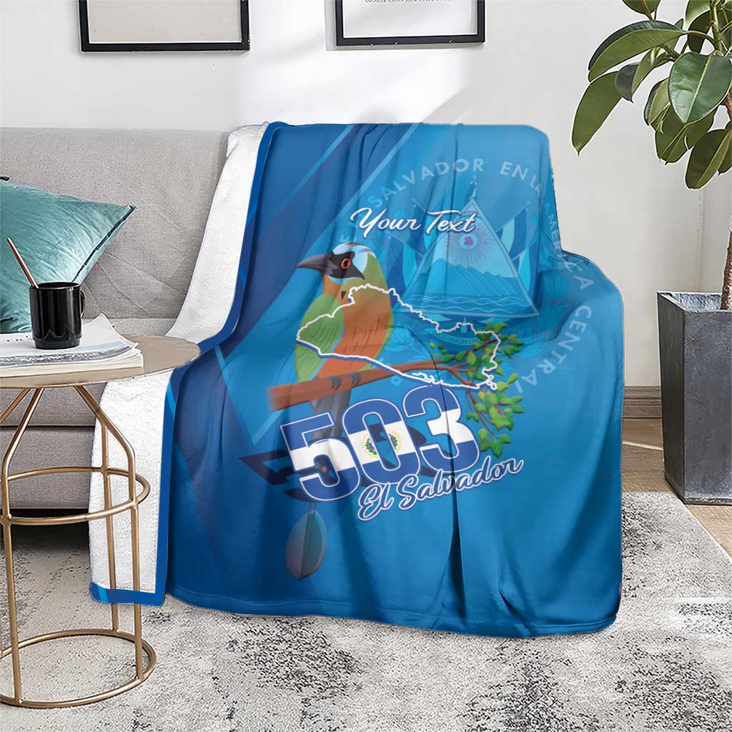 Personalized Que Viva El Salvador Blanket Guardabarranco 503 Independence Day Proud - Wonder Print Shop