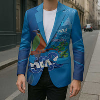 Personalized Que Viva El Salvador Blazer Guardabarranco 503 Independence Day Proud - Wonder Print Shop