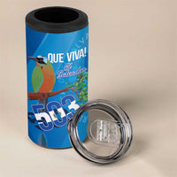 Personalized Que Viva El Salvador 4 in 1 Can Cooler Tumbler Guardabarranco 503 Independence Day Proud - Wonder Print Shop