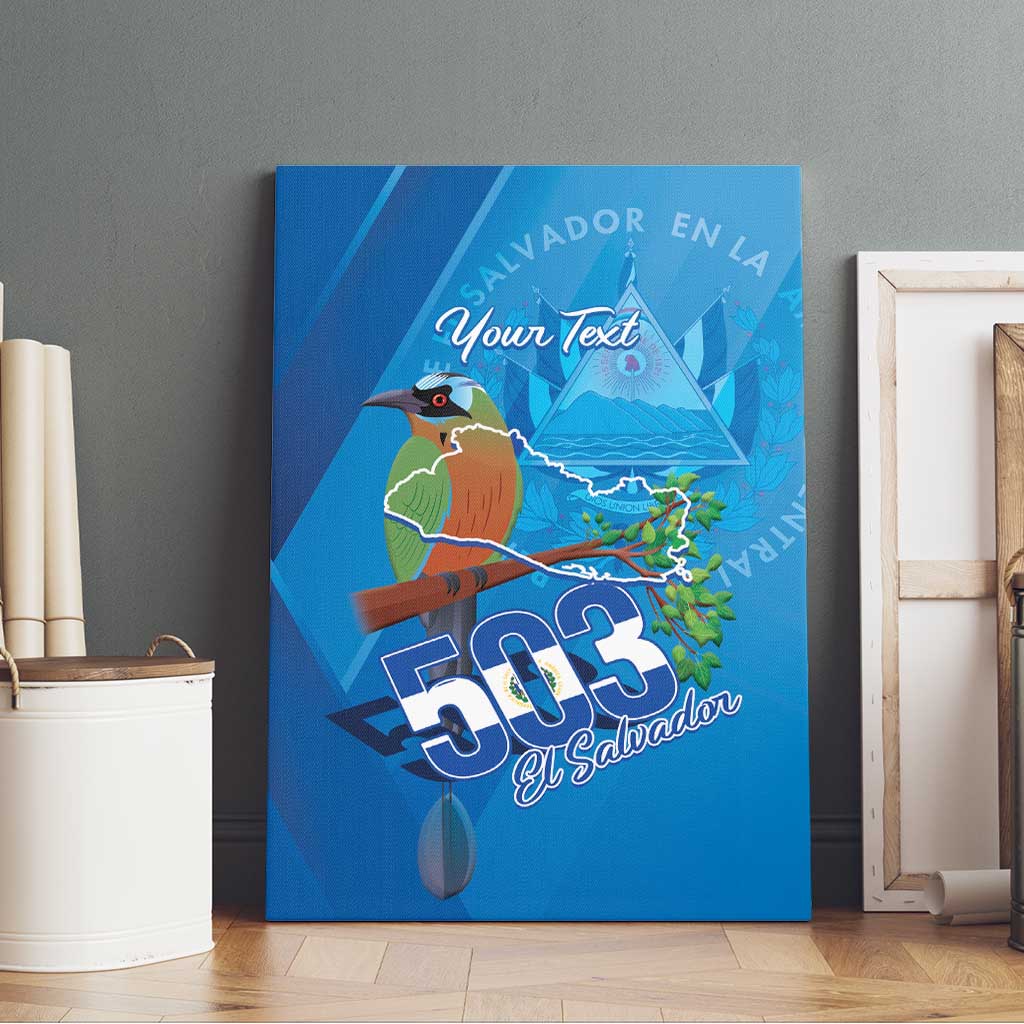 Personalized Que Viva El Salvador Canvas Wall Art Guardabarranco 503 Independence Day Proud - Wonder Print Shop