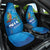 Personalized Que Viva El Salvador Car Seat Cover Guardabarranco 503 Independence Day Proud - Wonder Print Shop