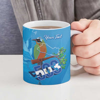 Personalized Que Viva El Salvador Ceramic Mug Guardabarranco 503 Independence Day Proud - Wonder Print Shop