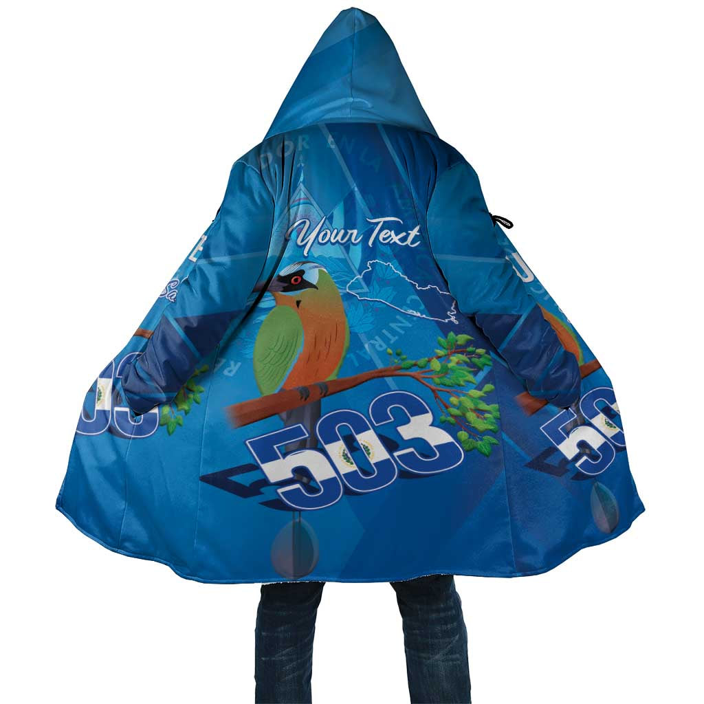 Personalized Que Viva El Salvador Cloak Guardabarranco 503 Independence Day Proud - Wonder Print Shop