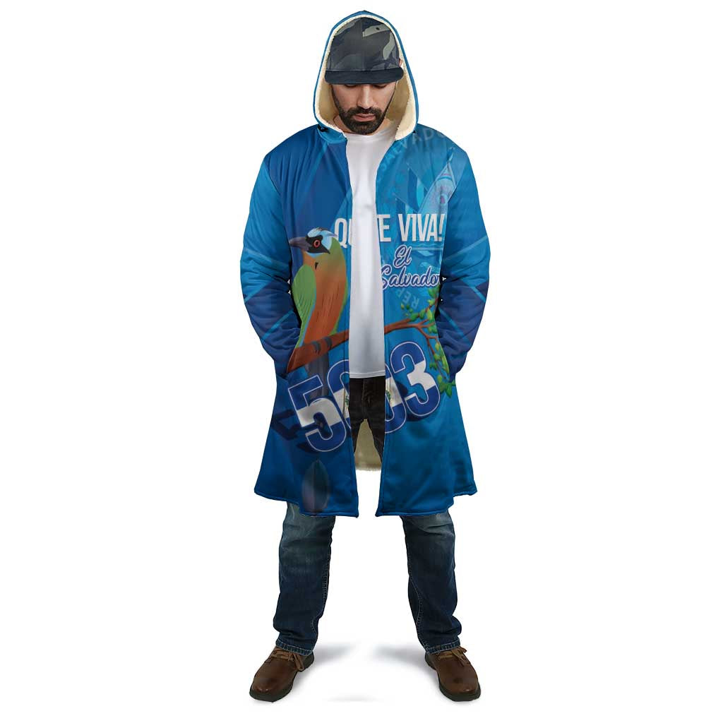Personalized Que Viva El Salvador Cloak Guardabarranco 503 Independence Day Proud - Wonder Print Shop