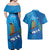 Personalized Que Viva El Salvador Couples Matching Off Shoulder Maxi Dress and Hawaiian Shirt Guardabarranco 503 Independence Day Proud - Wonder Print Shop