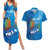 Personalized Que Viva El Salvador Couples Matching Summer Maxi Dress and Hawaiian Shirt Guardabarranco 503 Independence Day Proud - Wonder Print Shop