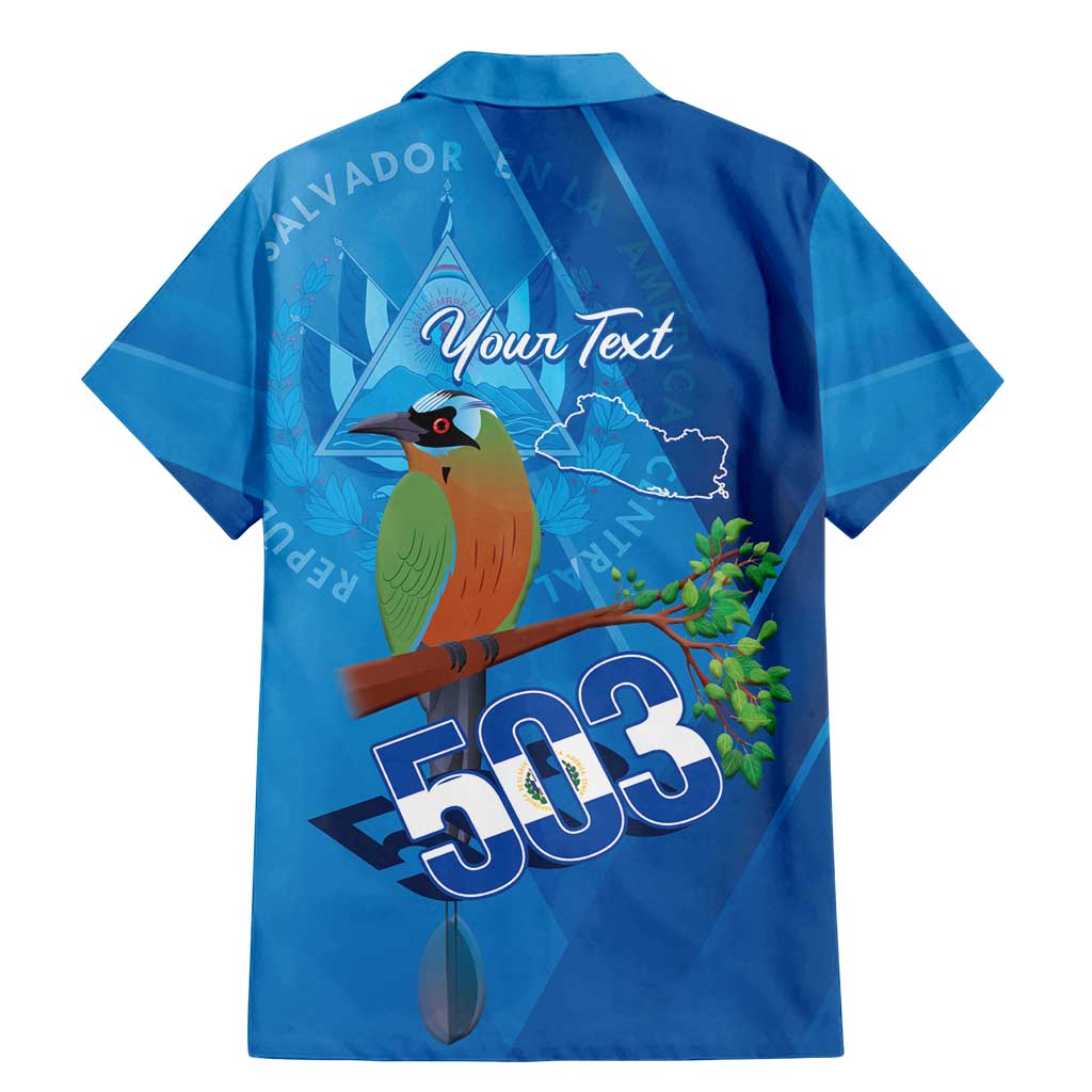 Personalized Que Viva El Salvador Family Matching Mermaid Dress and Hawaiian Shirt Guardabarranco 503 Independence Day Proud - Wonder Print Shop