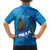 Personalized Que Viva El Salvador Family Matching Off The Shoulder Long Sleeve Dress and Hawaiian Shirt Guardabarranco 503 Independence Day Proud - Wonder Print Shop