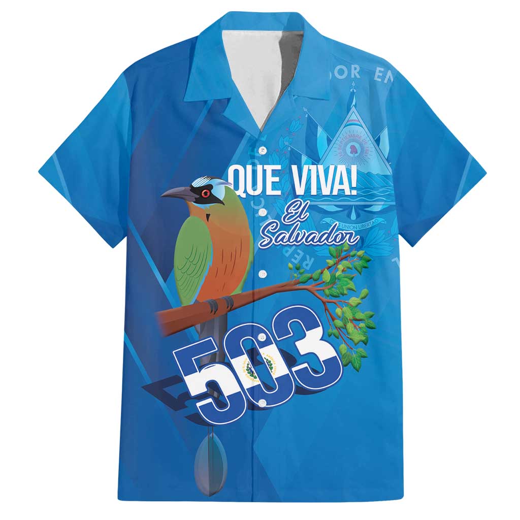 Personalized Que Viva El Salvador Family Matching Summer Maxi Dress and Hawaiian Shirt Guardabarranco 503 Independence Day Proud - Wonder Print Shop