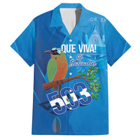 Personalized Que Viva El Salvador Family Matching Summer Maxi Dress and Hawaiian Shirt Guardabarranco 503 Independence Day Proud - Wonder Print Shop