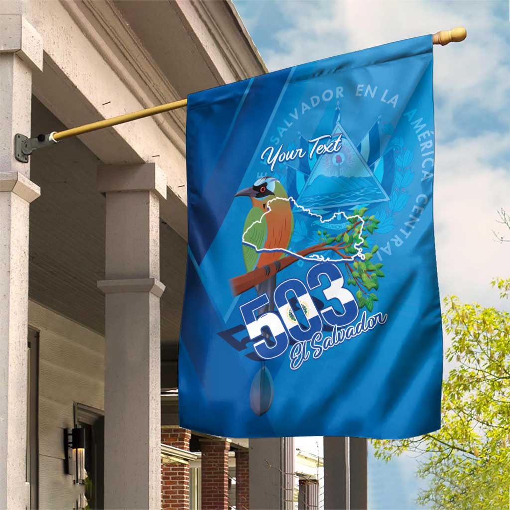 Personalized Que Viva El Salvador Garden Flag Guardabarranco 503 Independence Day Proud - Wonder Print Shop