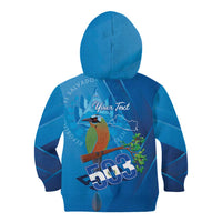Personalized Que Viva El Salvador Kid Hoodie Guardabarranco 503 Independence Day Proud - Wonder Print Shop
