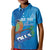 Personalized Que Viva El Salvador Kid Polo Shirt Guardabarranco 503 Independence Day Proud - Wonder Print Shop
